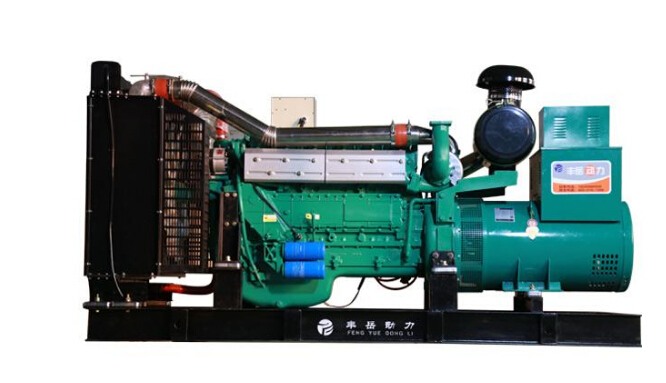 港南上柴500kw大型柴油发电机组